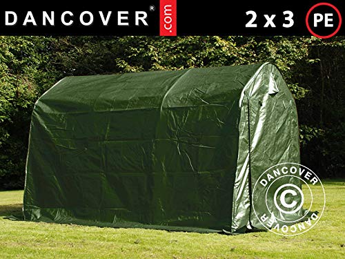 Dancover Storage tent Portable garage PRO 2x3x2 m PE, Green