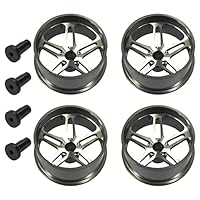 ミニ四駆 ホイールセット　レッド2種 Amazon | レーサーミニ四駆 ワイドタイヤセットレッド ホイール