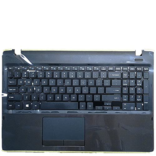 Coque clavier Samsung NP300E5K avec pavé tactile noir disposition US