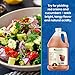 Kevala Organic Raw Apple Cider Vinegar - 128 oz, 1 gal, Unfiltered and Unpasteurized Vinegar for Cooking and Beauty, Addition to Your Routine for Gut Health and Immune Support, Salad Dressing Base
