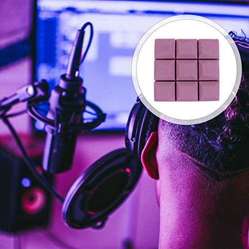 12pcs Paneles acústicos de insonorización para paredes BESTonZON para reducción de ruido en estudios de grabación y bloqueo de ruido en apartamentos miniatura 4