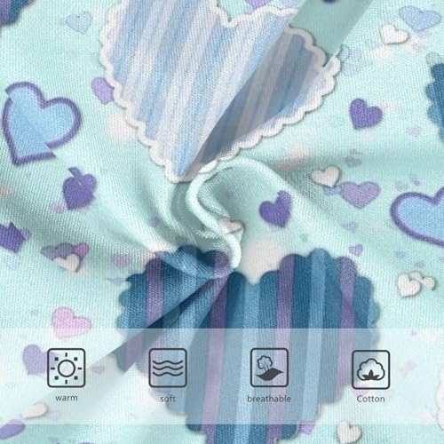 Girls' Underpants Kids Cotton Underwear Panties Briefs For Girl Age 2-8 Years Cute Heart Shaped Pattern3