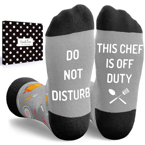 Chef Cooking Gifts for Baker - Baking Chef Socks, Gifts for Baker Who Have Everything