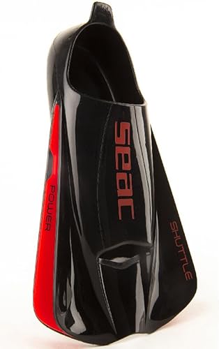 Miniatura 4 de SEAC Shuttle Power - Aletas cortas de natación hechas de 100% silicona, ideales para nadadores avanzados