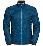 Odlo Herren Cocoon S Zip In Jacket Sportjacke, Mehrfarbig (Blue Opal 20333), XX-Large