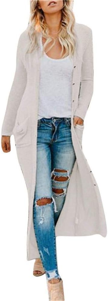 Cardigan Damen Mit Wasserfallkragen – Vorne Kurz, Hinten Lang, Elegant & Weich Für Jeden Anlass