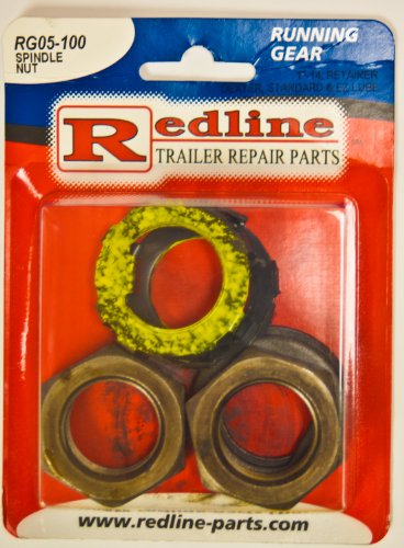 Redneck Trailer Supplies One Redline Spindle Nut Kit RG05-100, Dexter Standard