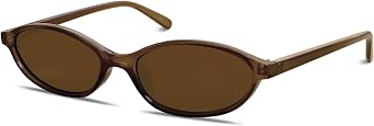 Beauvia Retro Oval Sunglasses