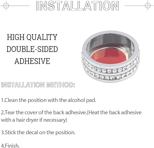 Miniatura 7 de 1797 Cubierta brillante para perilla de volumen para accesorios BMW 2019-2022 3 4 8 Series X3 X5 M3 M4 M8 X4 X6 X7 Z4 Multimedia Audio Cap Crystal