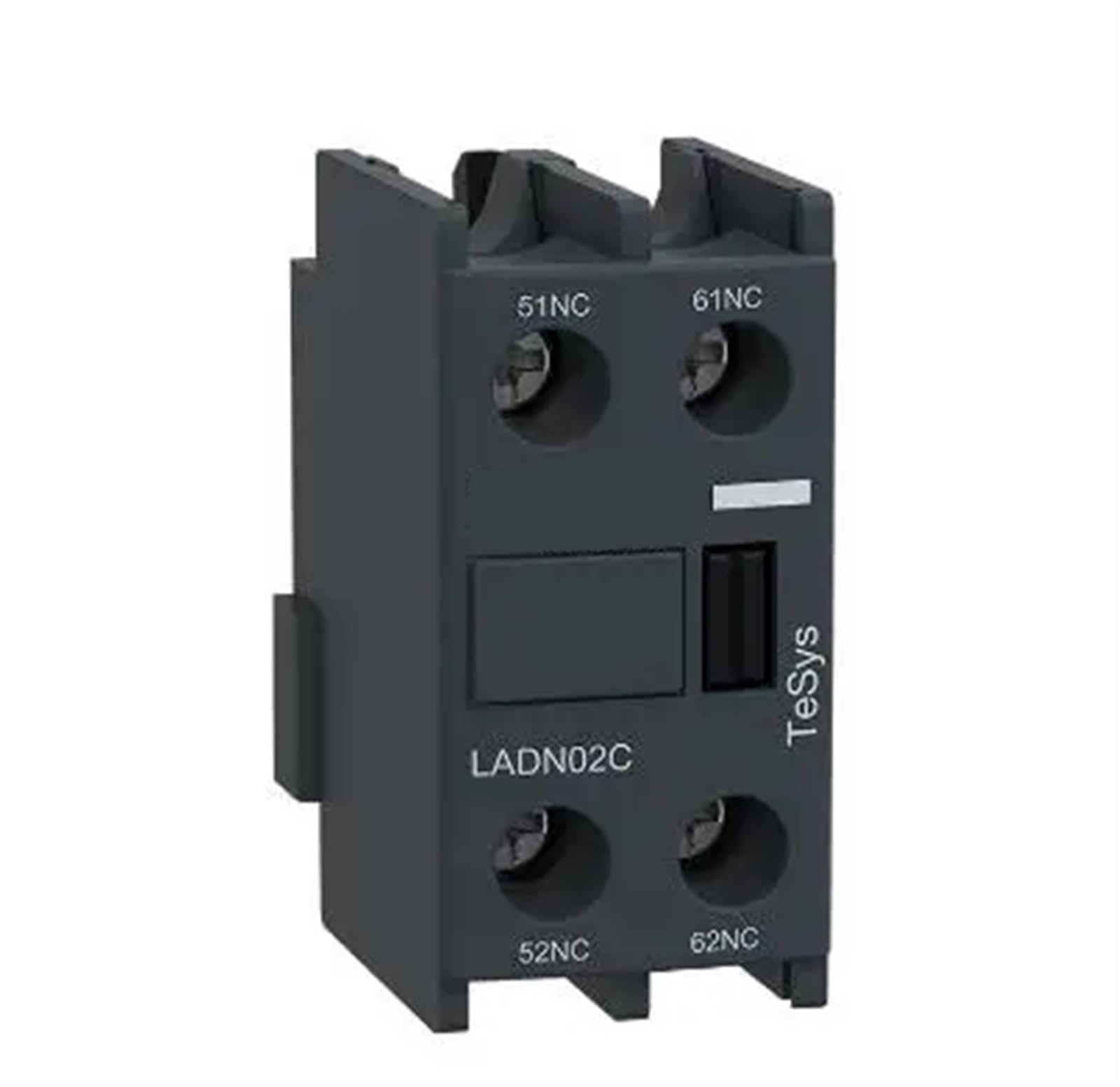 Bloc de contacts auxiliaires 2NC avec bornes à vis anti-vibration