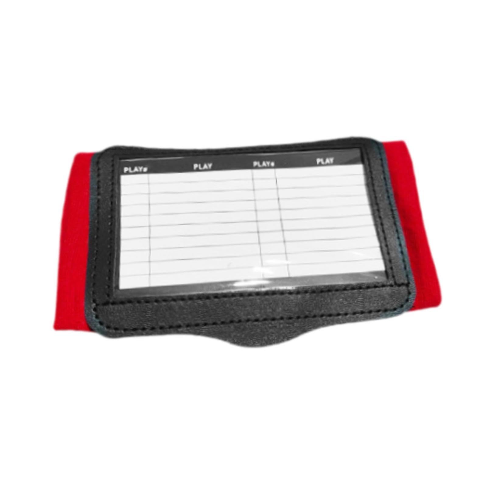 QSTDGVPW Playbook Wristband Football Wrist Flexible Multifunction Teaching Board Armband Playbook for Soccer Practice