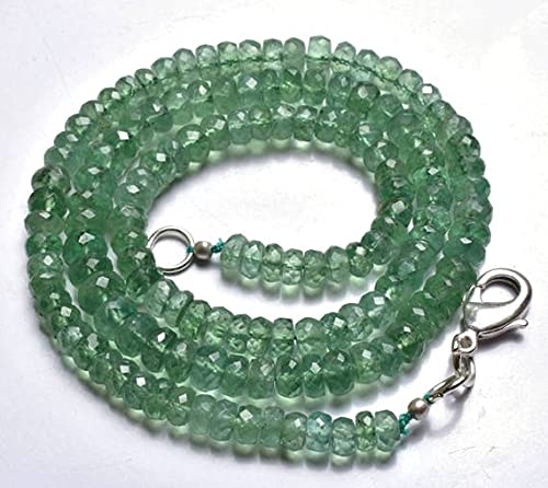 Kyanite verte en perles naturelles pour créer vos colliers bohèmes chics