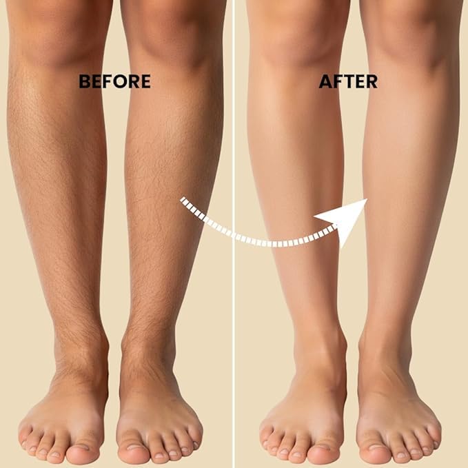 Women Chocolate Hair Removal Powder, 10 Minute Full Body Waxing Powder, Painless And Natural Solution For Unwanted Hair And Parlour Like Result At Home pack of 2