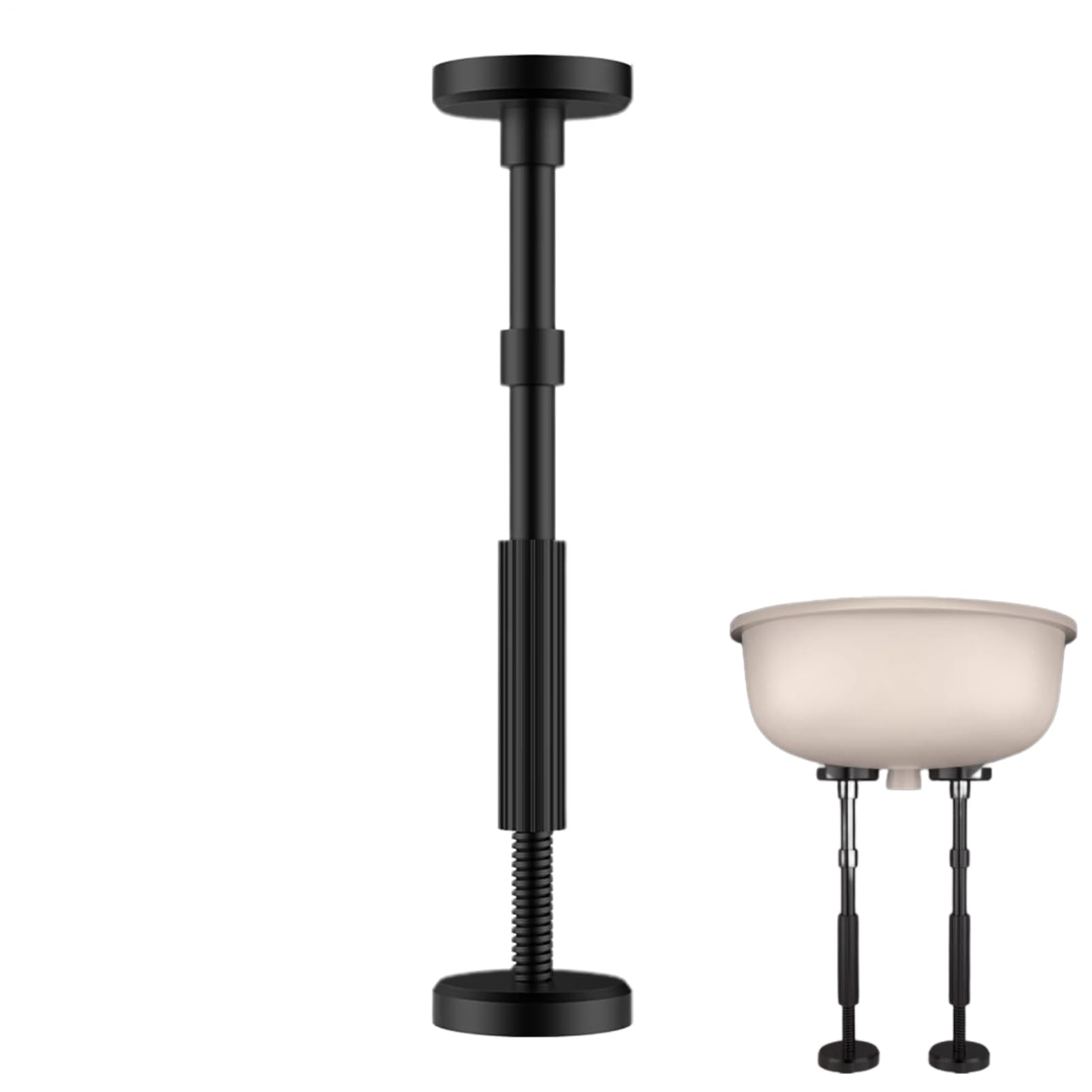Barras de soporte telescópicas para proteger el descanso y la seguridad de tu hogar