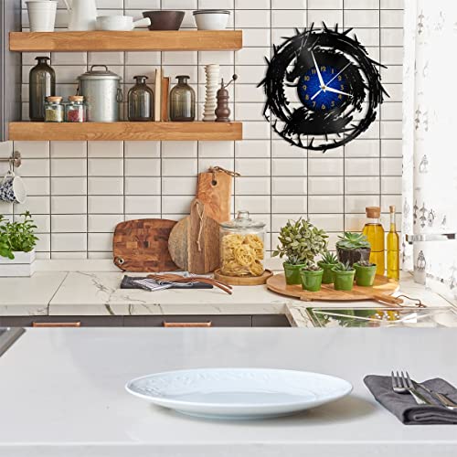 Horloge murale décorative dragon en vinyle idée cadeau originale maison - 6