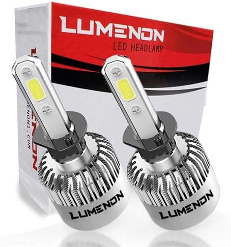 Lumenon LED Headlight Kit Flip COB Chips-90W 18000LM 6000K Xenon White Light (H1)