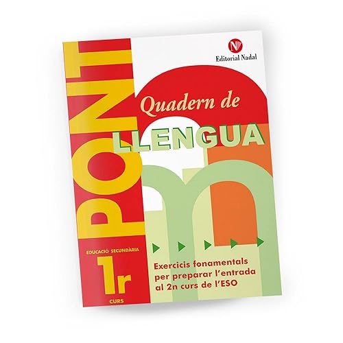 Quadern Pont ESO Llengua 1. Exercicis per a passar a segon curs. Ed. Secundària