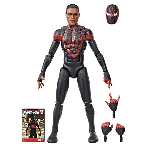 Marvel Legends Series, Ultimate Miles Morales, Figura de acción Inspirada en Spider-Man