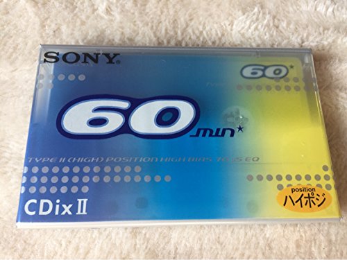 Amazon | SONY ソニー ハイポジションカセットテープ C-60CDX2H