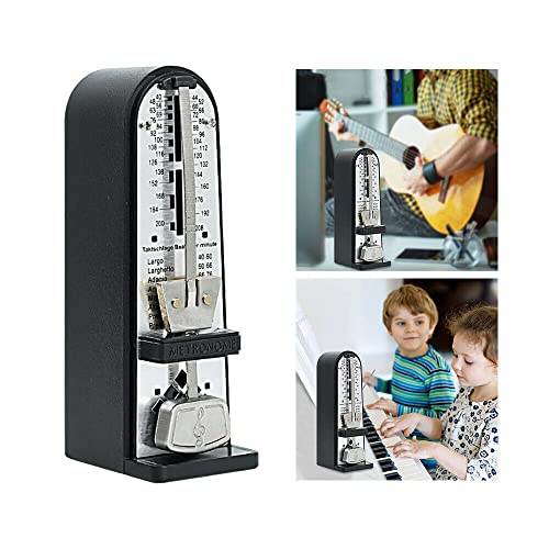 AYOU Métronome tour mécanique, style pyramidal traditionnel, pour les amateurs de musique, les débutants ou les… - Les Beatles, Paul McCartney, John Lennon, RIngo Starr, George Harrison AYOU Métronome tour mécanique, style pyramidal traditionnel, pour les amateurs de musique, les débutants ou les… – Image 6