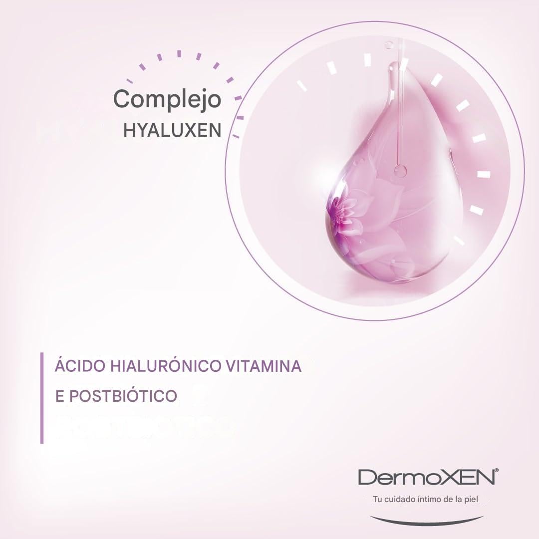 DERMOXEN Crema Íntima Mujer Hidratante con Ácido Hialurónico | 30 ml | Ácido Láctico para sequedad, ardo, irritación. Acción antiedad para elasticidad de las mucosas y la atrofia vulvar