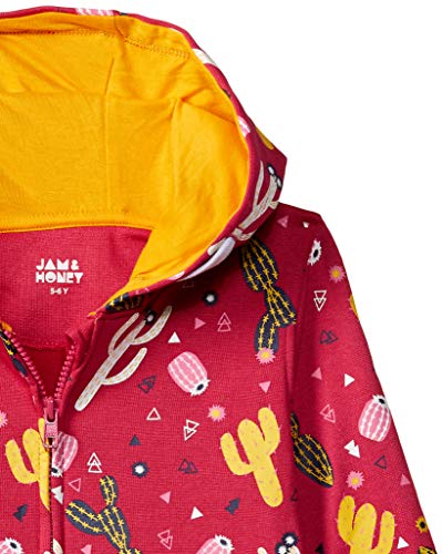 Image of Amazon Brand - Jam & Honey Girl's Cotton Sweatshirt (JHAW20GSWT107 Pink2 7-8 Years)