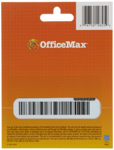 Office Max Gift Card $25