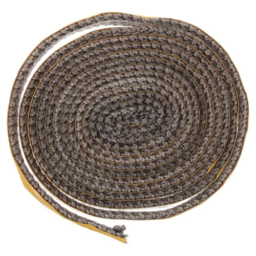 Happyyami 1Roll Door Gasket Self Adhesive Fiberglass Tape for Replacement Parts for Inserts Easy Installation and Seal