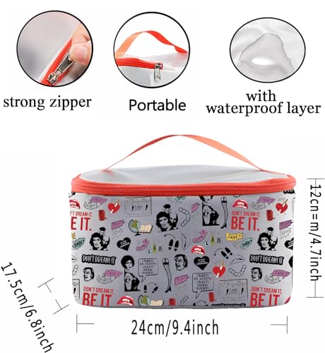 PXTIDY Rocky Horror Characters Cosmetic Case Picture Show Gift Movie Series Fans Gift Rocky TV Show Makeup Bag for Women - Image 3