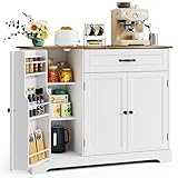 Xbro Aparador de Cocina con Cajón y Puertas,5 cm