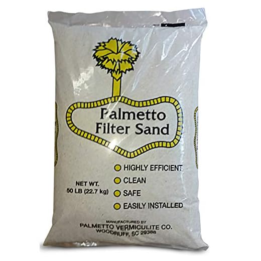 Palmetto Works in All Pool Sand Filters Residential-Commercial, 50 Pound