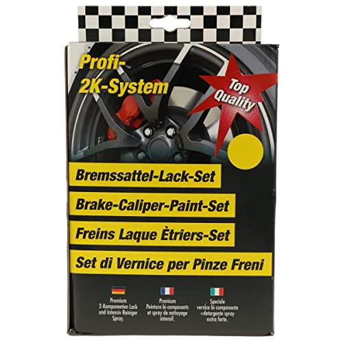 DUPLI-COLOR, Set vernice per pinze freni giallo - 889790