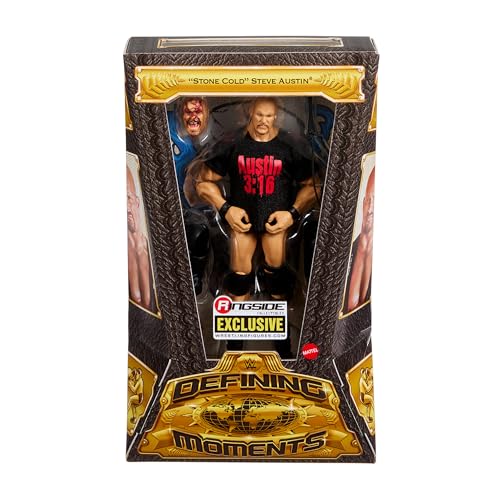 WWE Bloody Stone Cold Steve Austin (WM13) Defining Moments Ringside Exclusive