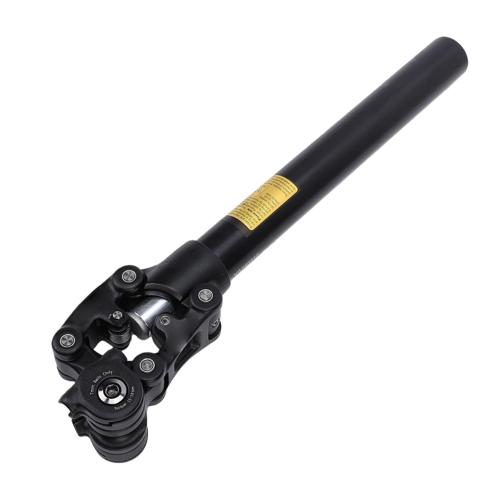 Generic Sztyca Amortyzowana ze Stopu Aluminium do Rowerów Górskich, Kompaktowa Regulacja Zapewniająca wygodę, Sztyca Siodła Rowerowego 30,9 Mm dla Rowerzystów