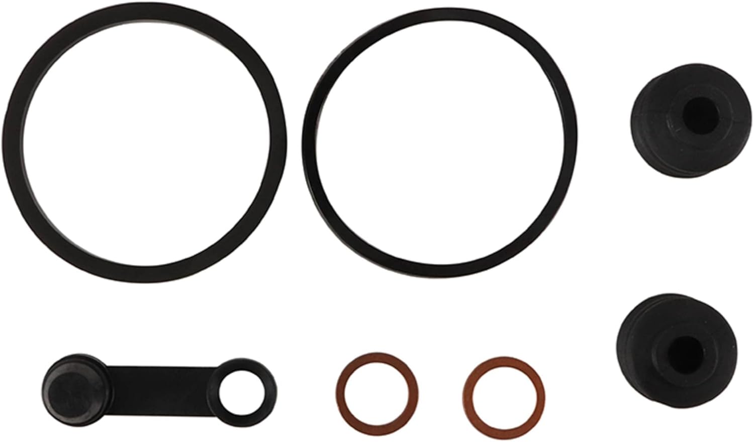 All Balls Racing Rear Caliper Rebuild Kit 18-3192 Compatible With/Replacement For Yamaha BOLT 2014-2018, FJR1300 2001-2016, FJR1300ES 2014-2018, SR950 2017, VMX17 V MAX 2009-2018