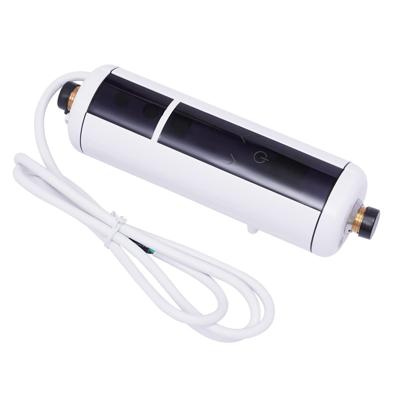 Scaldacqua istantaneo, 3500 W, mini scaldabagno elettrico G1/2" | Doccia a gas istantanea senza serbatoio, con indicatore LED, temperatura regolabile da 30 a 52 °C, per cucina e bagno