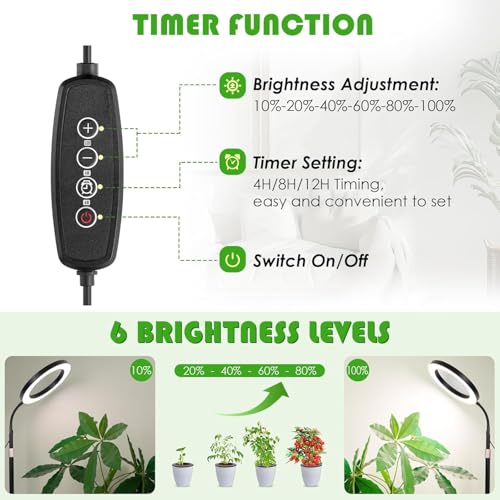 Lbw GROWLIGHT Grow Lights For Indoor Plants With Stand Full Spectrum, Floor Plant Lights For Indoor Growing, 108 Leds Standing Plant Lamp thumb #2