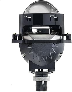 VAHID E16 Car Projector Lens, 3 Inch Dual Core, Hi/Low Beam, 6000K, 52/61W, 12V