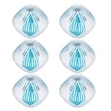 Tierhaarentferner Waschmaschine, 6 Stücke Wiederverwendbare Fusselbälle, Hundehaarentferner Wäscheball, Haarfänger für Hundehaare