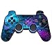 Decal Sticker Nebula Galaxy Space Design Pattern Print PS3 Dual Shock Wireless Controller Vinyl Decal Sticker Skin by Trendy Accessories