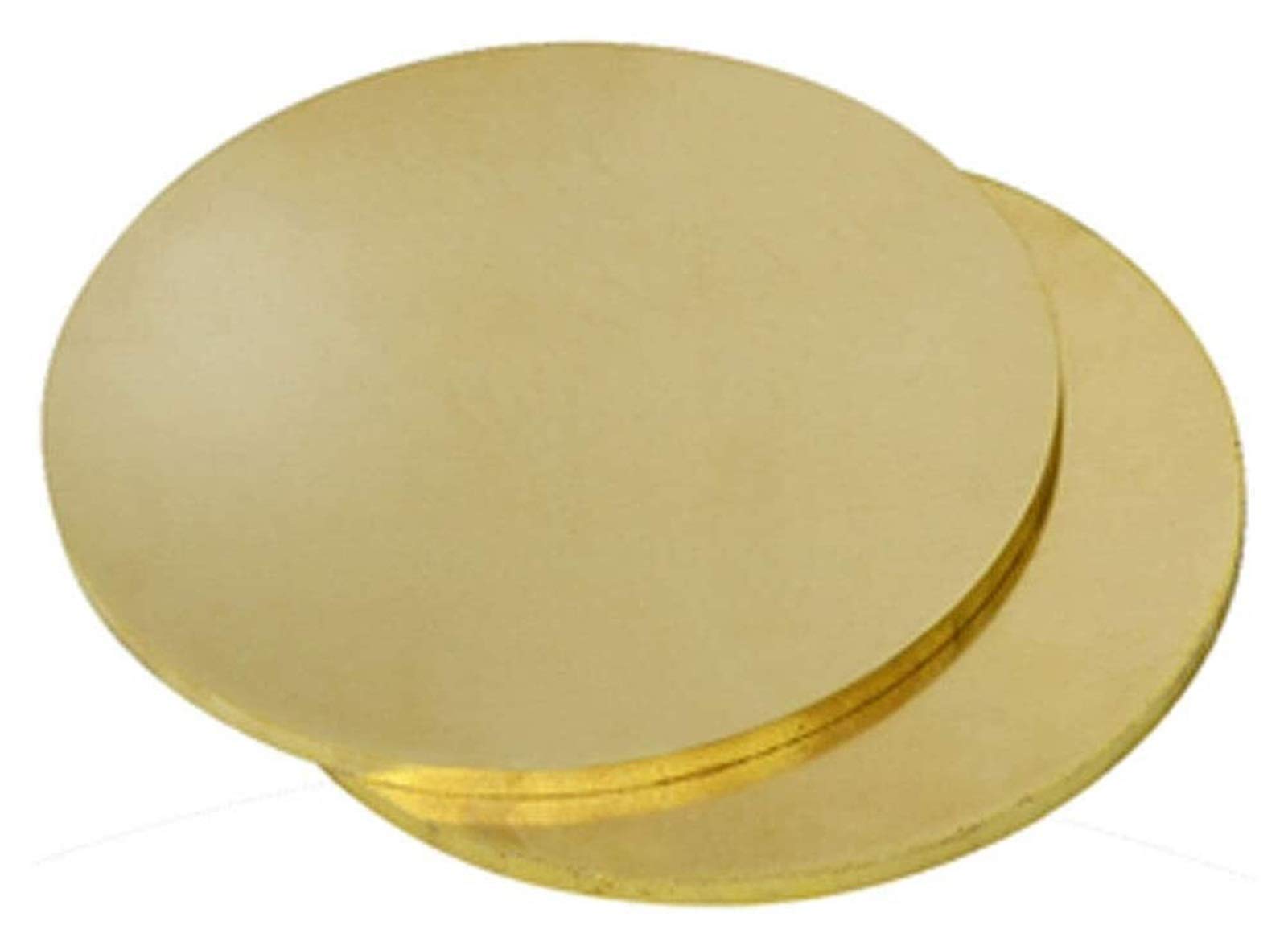 Messingblech, Metallblechplatten, Messingplattenblech, Messingplatte, Messingscheibe, Runde Platte, Kupferlegierung, Massiver Kreis, Dicke 2 Mm, Verwendet Für Leitfähiges Thermisches Metall,