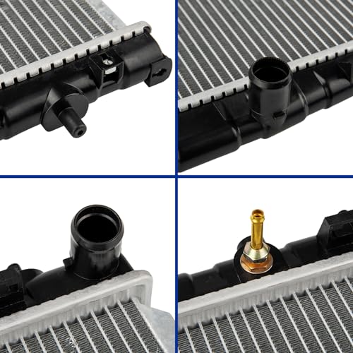 Image of KAX CU2387 Replacement Radiator for 2001-2006 Elan-tra, 2003-2008 Tiburon