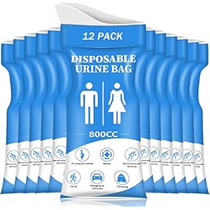 DIBBATU Disposable Urine Bag, 12/24...