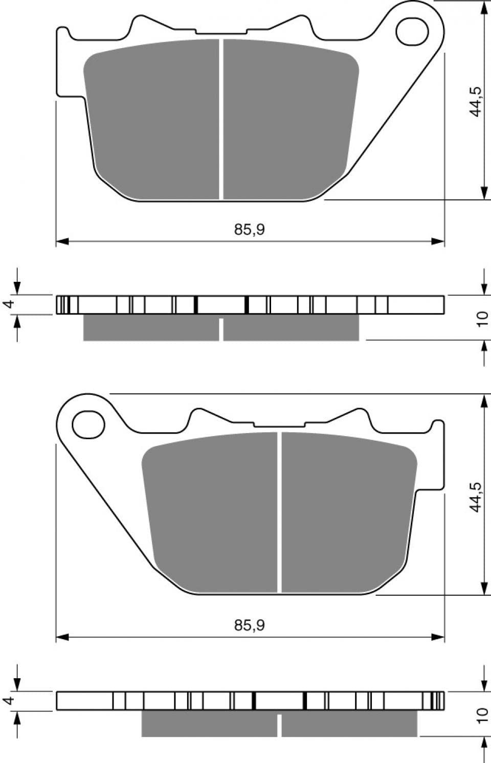 Cabochon Vicma per fanale posteriore rosso scooter Aprilia 50 SR 1997-2003 6903