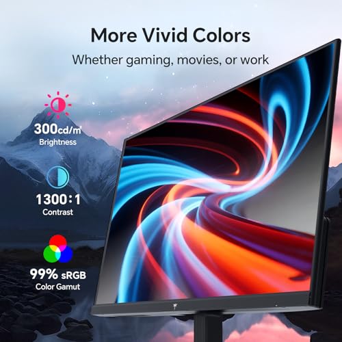 Image of KTC 27 Inch QHD Computer Monitor 100Hz, Up to 120Hz, IPS Panel, 2K 1440P PC Gaming Monitor for Home Office, Adaptive-Sync Support, HDR10, Tilt Adjustable, H27D9