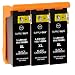 Produktbild SupplyGuy 3 Druckerpatronen kompatibel mit Lexmark 100xl Schwarz für Genesis S-810 Series Genesis S-815 Genesis S-816 Impact S-300 Series Impact S-301 Impact S-302