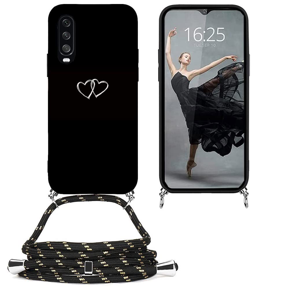 Cadorabo Catena WIKO VIEW 3 Arancione - Custodia con Cordino Regolabile Cadorabo Catena WIKO VIEW 3 Arancione - Custodia con Cordino Regolabile