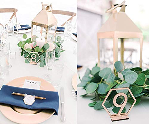 Fashionclubs 8541941205 Wooden Table Numbers,Fashionclubs 1-20 Wedding Table Numbers thumb #1