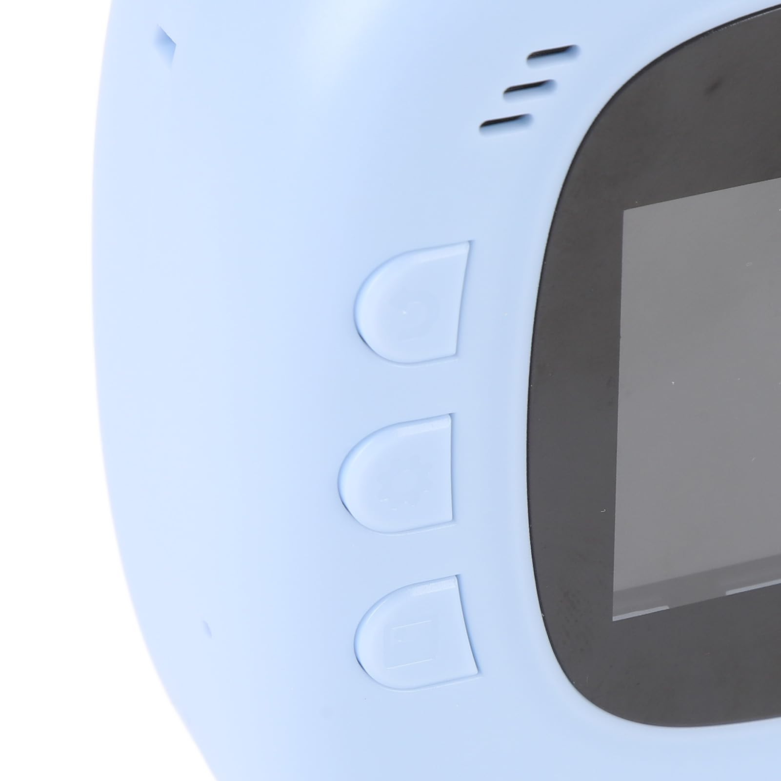 Fotocamera a Doppia Lente da 20MP per Selfie con Fotocamera da Viaggio con Zoom 4x, Schermo da 2 Pollici per Ragazze, 3 Rotoli di Carta da Stampa (BLUE)