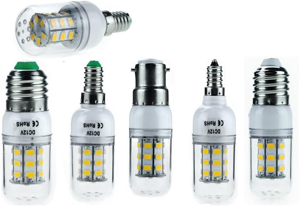 Indoor Lighting 10Pcs/lot AC12V/24V Dimmable E27 E14 B22 E12 E26 7W LED Corn Bulbs Light 5730 SMD Lamp Bright